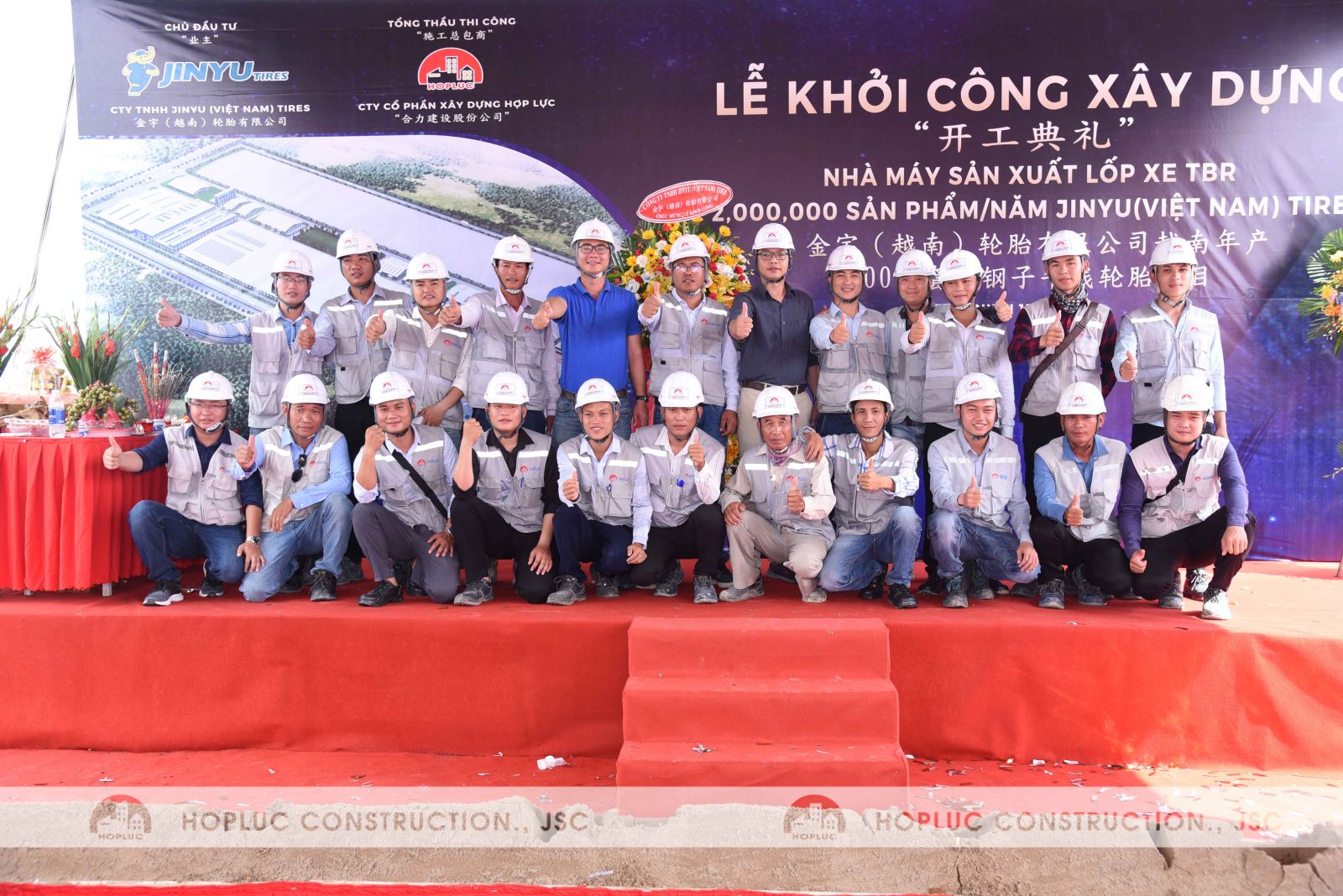 nhà xưởng, nhà xưởng luyện su, nhà máy lốp xe, TBR JINYU TIRE